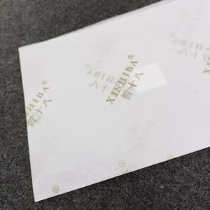 Papel de impressão de logotipo, de alta qualidade, fantasia, à prova d' água, rolamento de papel, tecido de fabricação glorioso