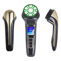 Mini masseur facial chauffant haute fréquence anti-rides multifonction, instrument de beauté pour le cou en forme de V, blanchiment du cou, lifting du visage USB