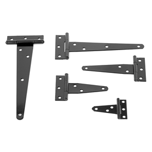 Sắt T Hình Dạng Màu Đen 2-8Inch Bản Lề Dài Cho Đồ Nội Thất Cửa Tủ Ngực Barn Cửa Bản Lề Hàng Rào Cổng Bản Lề Cho Sân Sau Vườn - Product Image 5