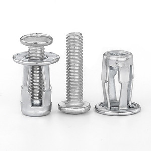 Tuercas de Pétalo de Alta Calidad SS304/316 Zincadas M4 M5 M6, Tuercas Metálicas en Forma de Pétalo con <span class=keywords><strong>Tornillos</strong></span> de Expansión - Product Image 5