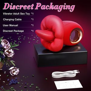 Mehrfrequenz-Sexspielzeug für Frauen Vibrations massage gerät Stick Zunge lecken Vibrator für Frau saugen Vibrator für Frauen - Product Image 5
