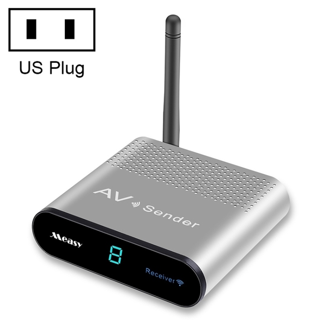 Portable Measy AV220 2.4GHz Wireless Audio / Video Transmitter and Receiver