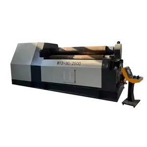 Nhà Máy Giá 20*2500 mét thủy lực Rolling Machine W12 tấm kim loại 4 con lăn CNC tấm Máy uốn Rolling Machine