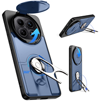 Étui de téléphone portable robuste avec béquille rotative pour Xiaomi Redmi Note 15 14 Pro, protection de l'objectif de l'appareil photo, coque arrière