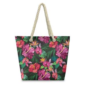 Bolso de mujer para el mejor regalo POD Drop Ship cuerda de cáñamo bolso de compras impermeable versátil bolso de hombro para mujer 70 - Product Image 3