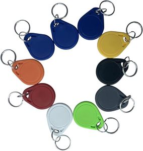 سلاسل مفاتيح RFID من البلاستيك ABS مع تحكم في الوصول، ميدالية مفاتيح مخصصة بشعار، تقنية RFID من نوع Ev1 Ev2 1k 4k - Product Image 3