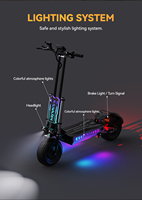 Scooter Eléctrico Plegable APEFOX T90 de Doble Motor para Adultos, 60V 31.2AH, Gran Autonomía, Trotinette Electrique, Disponible en la UE