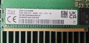 Module de mémoire DDR5 5600 REG ECC pour serveur en stock - Product Image 4