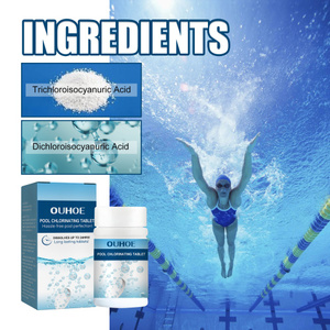 OUHOE Tablette effervescente multifonctionnelle instantanée de nettoyage d'odeur de qualité de l'eau chlorée de <span class=keywords><strong>piscine</strong></span> - Product Image 5
