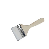 Brosse de nettoyage ergonomique Yingdeng 3 pouces à poils de laine avec virole en fer pour le nettoyage des interstices de peinture murale et de meubles