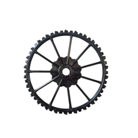 Vente chaude Transplanteur Pneus solides Roues en fer de grande hauteur Pneu sans air