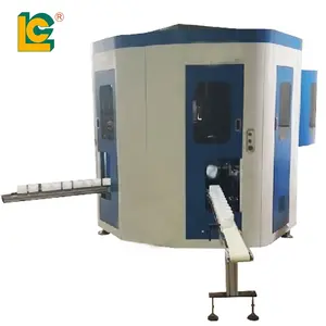 LC Brand High Accuracy UV Automatic Glass Cosmetic Wine Bottle Cylindrical Screen Printing Machine