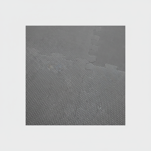 Tapis de jeu écologique en mousse EVA à emboîtement du fournisseur de gros OEM Motif croisé Gris Taille 12 Caractéristique étanche pour les sports de gymnastique - Product Image 1