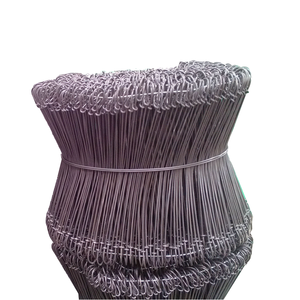 Ali baba distributori prezzo eccellente nero ricotto doppio anello di filo di ferro - Product Image 5