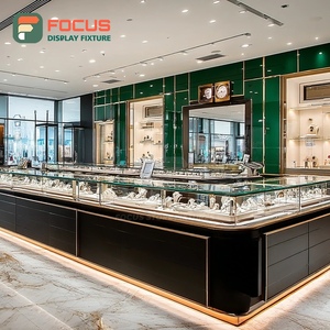 Meubles de présentation de bijoux modernes pour la vente au détail, cadre métallique, armoire à bijoux pour magasin commercial - Product Image 6