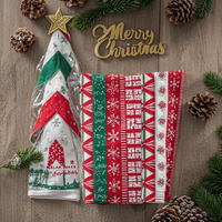 Enveloppes de noël en Poly bulle postale imperméables et indéchirables, sacs d'expédition avec auto-adhésif