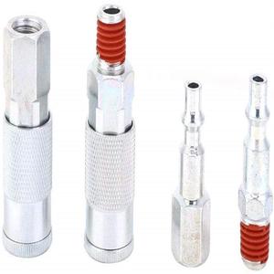 1/4 Npt Iron Quick Couplings 12 Piece Set Galvanized <b>Pneumatic</b> <b>Tool</b> Accessories - Product Image 2