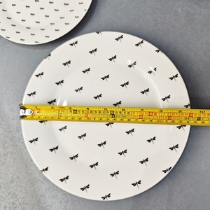 Mới Sáng Tạo Bắc Âu Tối Giản Phong Cách 18-Mảnh Gốm Decal Tấm Bít Tết Tấm Con Chuồn Mô Hình Thiết Kế Bộ Đồ Ăn Gốm Bộ - Product Image 6