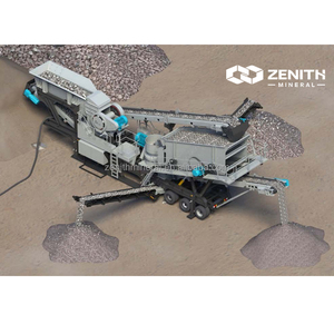 Planta de Trituración de Piedra de Alta Calidad Disponible para Producción, Tipo Oruga, Trituradora de Impacto Móvil, Precio para Minería - Product Image 1