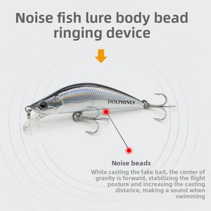 Luya Live Bait Micro-objeto Tremor Hundimiento Minnow Hundimiento lento Hada Minnow Ojos rojos Boca torcida Pegaso Boca para agua - Product Image 3