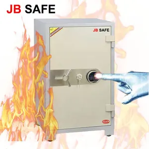 Hot sale fingerprint lock safe box fireproof file cabinet secret safe key box storage for home office