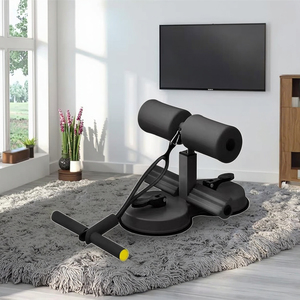 Dispositivo di assistenza per esercizi sportivi per la casa per il Fitness con dispositivo di supporto a doppia ventosa per arricciare gli addominali - Product Image 5