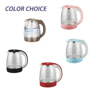 <span class=keywords><strong>Bollitore</strong></span> <span class=keywords><strong>Elettrico</strong></span> in Vetro Trasparente Resistente al Calore Prezzo di Fabbrica Lianjiang <span class=keywords><strong>Teiera</strong></span> Elettrica per Uso Domestico - Product Image 2