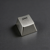 Keycaps per Tastiera Meccanica in Alluminio, Ottone e Titanio Lavorati a CNC con Superficie Anodizzata e Lucidata per Gaming e Digitazione Premium