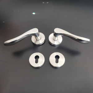 مقابض أبواب من نوع رافعة صلبة من الفولاذ المقاوم للصدأ hongwy عالية الجودة - Product Image 3