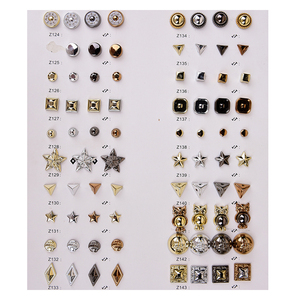 Chất Lượng Cao ABS Acrylic Biểu Tượng Tùy Chỉnh Quần Áo Đinh Tán Cao Bồi Giày May Mặc Trang Trí Punk Tùy Chỉnh Da Đinh Tán - Product Image 1