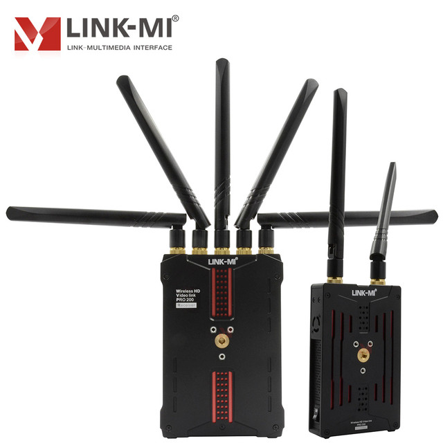200m HDMI HD-SDI 3G-SDI Wireless Extender Transmitter and Recciver for Film Shooting Television Broadcasting Live Events