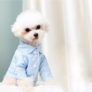 Mono de Algodón Suave y Elegante para Cachorros, Pijama Elástico de 4 Patas para <span class=keywords><strong>Chihuahua</strong></span> y Yorkshire, Ideal para la Muda de <span class=keywords><strong>Pelo</strong></span> en Verano, Ropa para Mascotas Pequeñas - Product Image 6