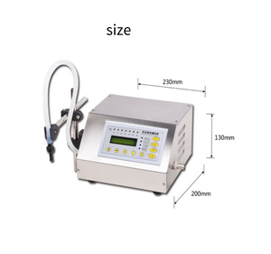 Electric <b>Pump</b> Liquid Filling Machine Mini Drink Table Top Small Digital Control Magnetic <b>Pump</b> Volume Liquid Filling Machine - Product Image 2