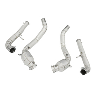 Tubo de Escape de Alto Rendimiento SD con Catalizador para Mercedes-Benz G63 AMG W464 W463A 4.0T 2019-2023, Colector con 100/200/300 Celdas