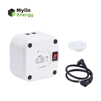 Mini UPS Portátil de Litio de 12V 5A 12000mAh para Energía de Respaldo Estable para Router, Módem, Cámara de Vigilancia, Red Inalámbrica