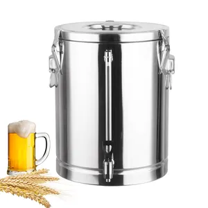 Equipo de Mini cervecería casera de 36L, fabricante de cerveza de acero inoxidable, Micro elaboración casera