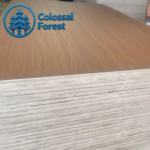 해양 등급 멜라민 합판 주방 캐비닛용 나무결 대리석 무늬 광택 무광 흰색 18mm 두께 방수 - Product Image 1