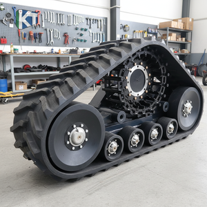 نظام تحويل الهيكل السفلي المطاطي المثلثي للشحن المجاني لفئات 430 و650 و700 و840 و8900 - Product Image 2