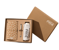 FOCUS Eco-Friendly Logo Personnalisé Coffret Cadeau Personnel Petit Journal Compagnon de Voyage Journal Parapluie Tasse Liège Café Marc Bloc-Notes
