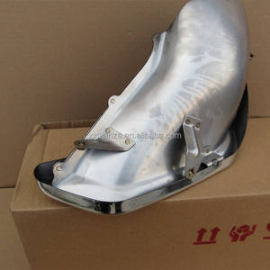 CV1 Gorge de queue de tuyau d'échappement OEM:18310-TVE-H01 18320-TVE-H01 H-ONDA A-ccord 2018-2022 Le <span class=keywords><strong>manchon</strong></span> de garniture de silencieux est chromé - Product Image 3