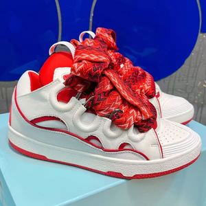 Chaussures de sport rétro de luxe de qualité supérieure, baskets décontractées en cuir style chunky pour la course et la marche - Product Image 1