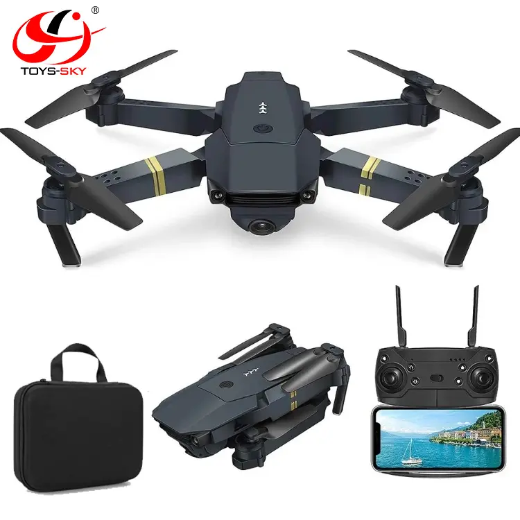 מכירה לוהטת E58 WIFI FPV עם רחב זווית Hd 1080p/720p/480p מצלמה גובה להחזיק מצב מתקפל זרוע RC Quadcopter מזלט X Pro RTF E58