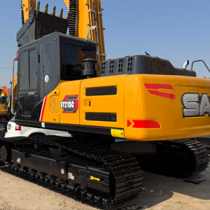 รถขุดมือสอง Sany Sy 215 Pro รุ่นดั้งเดิม ขนาด 21 ตัน ได้รับการรับรองมาตรฐาน CE รุ่น 215c น้ำหนัก 21 ตัน รถขุดตีนตะขาบมือสอง Sany Sy 215 ของแท้ - Product Image 3