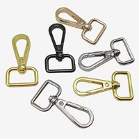 Boucles de chaîne pour chien en métal de 25 mm, fermoirs en alliage pour sacs à main et bagages