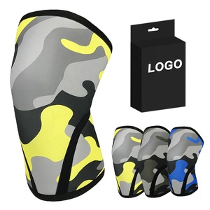 <span class=keywords><strong>Genouillère</strong></span> en néoprène de soutien pour la musculation et le genou, coussinet de Fitness de 7mm, protecteur pour manchon de Compression, de musculation et de maintien - Product Image 1