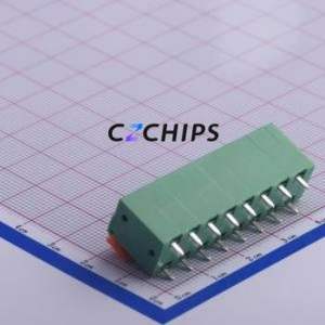 KF142V-5.08-8P Spring Terminal Block Through hole Component (THT),P=5.08mm Connector 5.08mm 8P 8 15A - Product Image 2