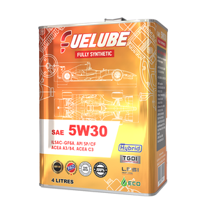 Fuelube Pao + Ester 5W30 4L Lubrifiant à base d'huile moteur API SP/CF entièrement synthétique pour moteurs de voiture Direct Factory OEM Wholesales - Product Image 1