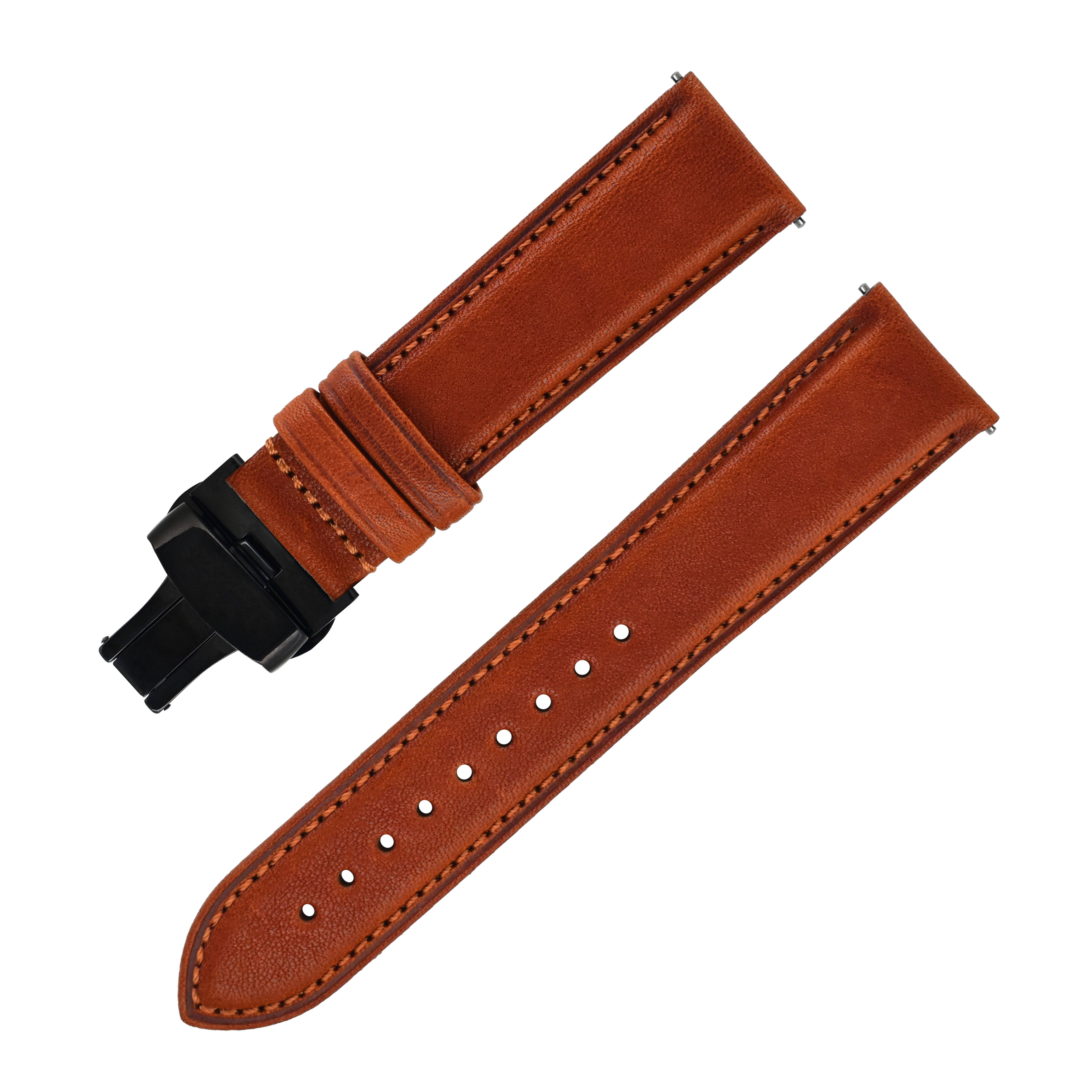 หัวเข็มขัดสีน้ำตาลดำ