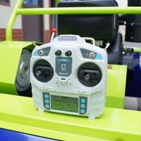 Tondeuse robotisée RC pour vignobles, débroussailleuse à chenilles télécommandée, adaptable aux terrains complexes, broyeur à fléaux