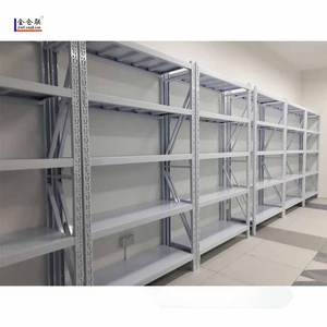 متعددة الألوان المتاحة تخصيص الصغيرة والمتوسطة طبقة نوع اختياري المواد هيكل الجرف مستودع رفوف التخزين - Product Image 4